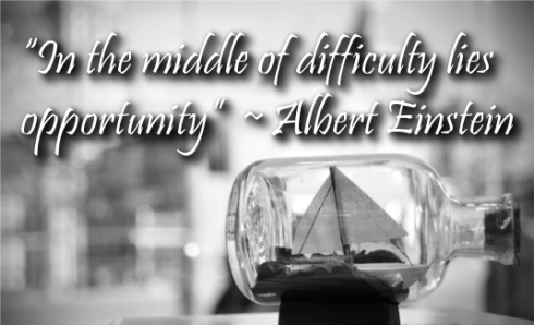 Opportunity - Albert Einstein